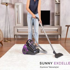 Sunny Excellence Cyclone Süpürge Kırmızı - Görsel 4