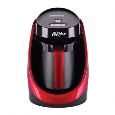 Stilevs Bikahve Otomatik Türk Kahvesi Makinası-Kırmızı