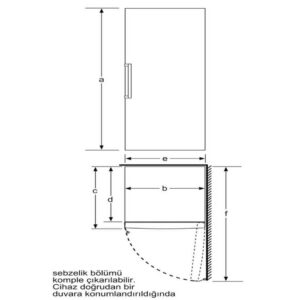 PROFİLO ÇEKMECELİ DERİN DONDURUCU DF1024WFVV - Görsel 5