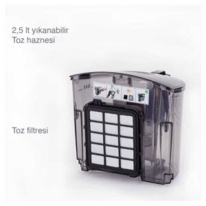 Korkmaz A900 Cosmos Elektrikli Süpürge Kırmızı - Görsel 5