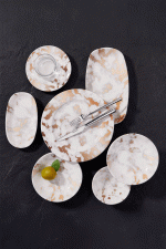 Korkmaz A 8745 Doğa Coll 26 Prç  Kahvaltı Seti