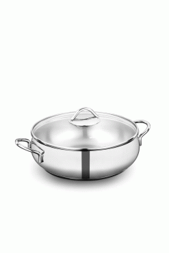 Korkmaz A1077 Tombik Kısa Tencere 24*8