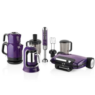 Korkmaz A1814 Lavanta 14 Parça Elektro Set