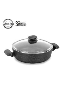 Korkmaz A1843 Ornella Kısa Tencere 24*6,5
