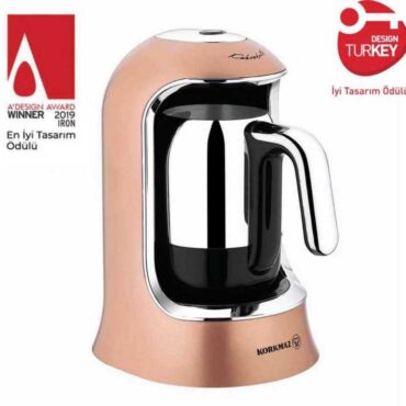 korkmaz a860-06 kahvekolik otomatik kahve makinesi rosegold atılım avmde