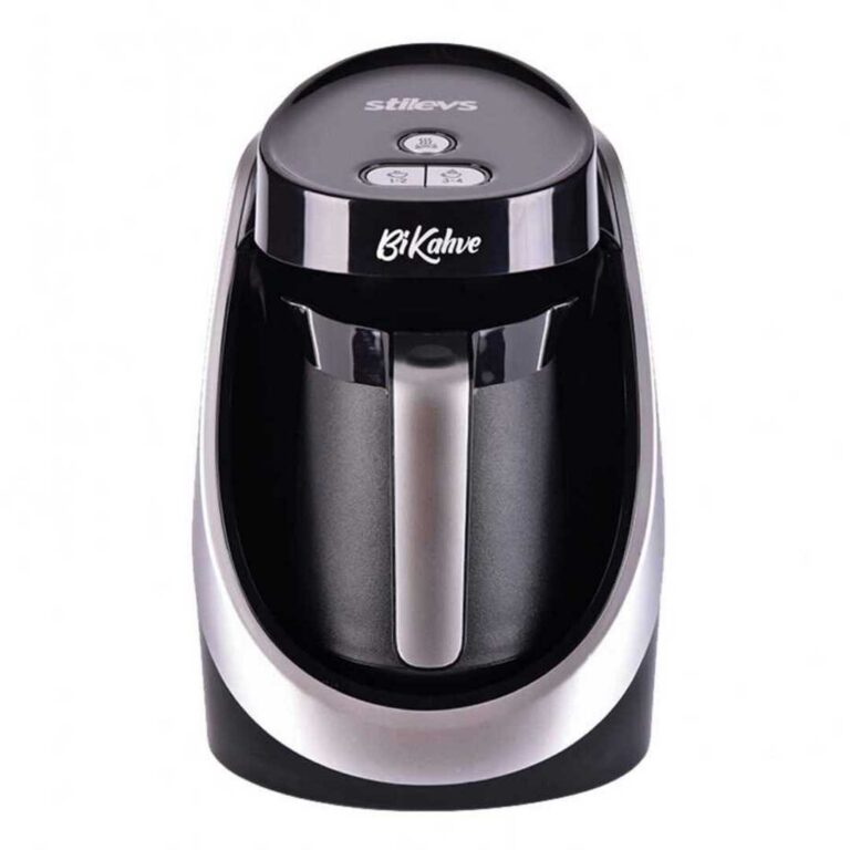 stilevs bikahve otomatik türk kahve makinesi gümüş atılım avmde