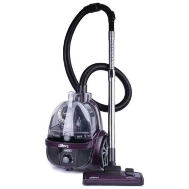 stilevs spektron torbasız elektrikli süpürge siyah-mor atılım avmde