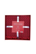 Neşegül İrina Pike Takımı Çift Kişilik Kırmızı - Görsel 2