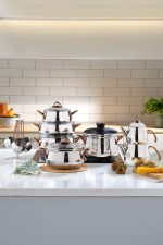 Schafer 18 Parça Alia Çelik Çeyiz Seti Bakır - Görsel 2