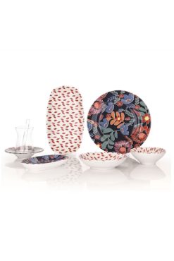 Schafer 32 Prç. Sophıe Kahv.Tk. Kırmızı