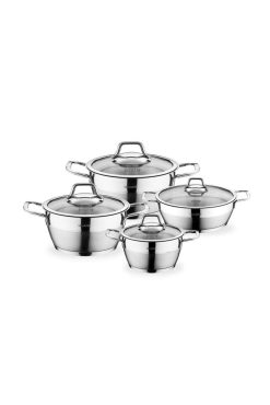 Schafer 8 Prç Vals Çelik Tencere Seti