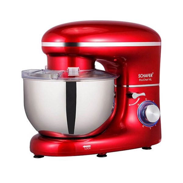 Schafer Prochef XL Stand Mikser 6 Parça Kırmızı