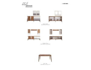 Homeset MDF Emirgan Yemek Odası Takımı ( Sandalyesiz ) - Görsel 5