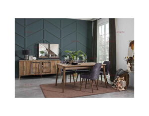 Homeset  Kuzguncuk Yemek Odası Takımı ( Sandalyesiz ) - Görsel 4