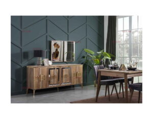 Homeset  Kuzguncuk Yemek Odası Takımı ( Sandalyesiz ) - Görsel 6