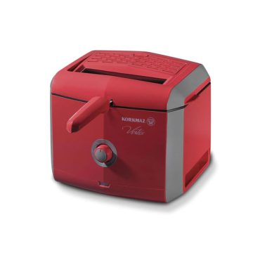 Korkmaz A 486-02 Vertex Fritöz Kırmızı