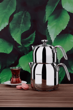 Korkmaz A047 Alia Çaydanlık Takımı