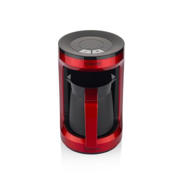 Schafer Kahvecim Otomatik Türk Kahve Makinesi Kırmızı