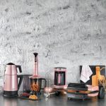 Schafer Kea Elektro Mega Ev Aletleri 4 Lü Set Rose Gold