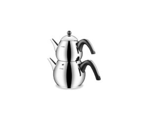 schafer siyah çelik çaydanlık takımı modelleri atilim avm1