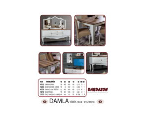 Dardason Damla Yemek Odası Takımı - Görsel 6
