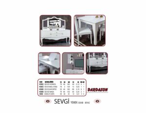 Dardason Sevgi Yemek Odası Takımı - Görsel 5