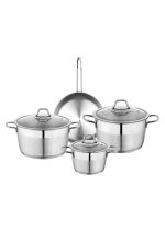 Schafer Vals 7 Parça Çelik Tencere Seti - Görsel 2