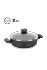 Korkmaz A1345 Ornella 28x7.5 cm Kısa Tencere