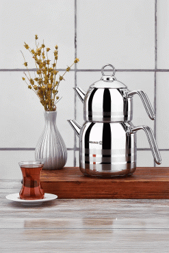 Korkmaz A098 Astra Çaydanlık Takımı