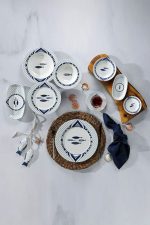 Schafer Sharon Kahvaltı Takımı 32 Parça Mavi - Görsel 2