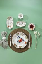 Schafer Sprıng 32 Parça Bej Ekose Kahvaltı Takımı