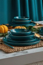 Neva Mentol Dream Plus 24 Parça Yemek Takımı - Görsel 4