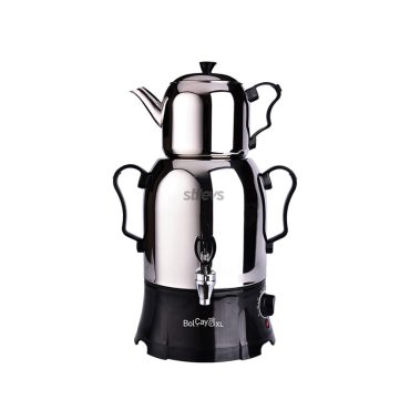 Stilevs Bolçay XL Çelik Semaver Siyah