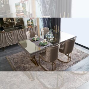 Vals Yemek Odası Takımı ( Sandalyeli ) - Görsel 3