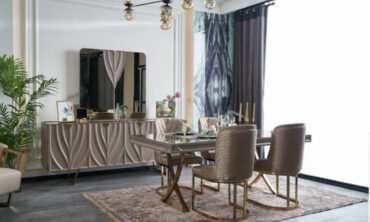 Vals Yemek Odası Takımı ( Sandalyeli )