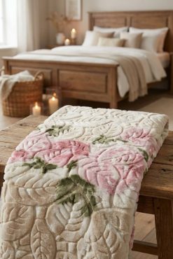 Aksu Tek Kişilik Vizon Battaniye, Yüzde Yüz Polyester