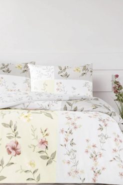 Taç Sandra Ranforce Tek Kişilik Nevresim Takımı Ekru