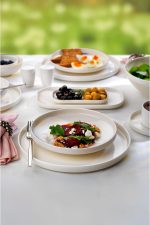 Schafer Jane Yemek ve Kahvaltı Takımı 51 Parça-Beyaz - Görsel 2