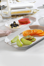 Schafer Graceful Bone Yemek Takımı 56 Parça-Gold - Görsel 5