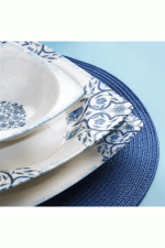 Schafer Earth Yemek Takımı 24 Parça-Mavi - Görsel 4