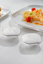 Schafer Graceful Bone Yemek Takımı 56 Parça-Platin - Görsel 7