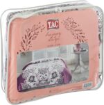 Taç Jasmine Çift Kişilik Battaniye Mürdüm - Görsel 3