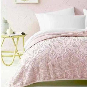 Merinos Dinarsu Romance Çift Kişilik Embos Vizon Battaniye