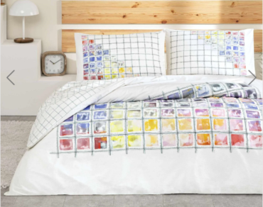 Taç Charmian Ranforce Çift Kişilik Nevresim Takımı Pembe