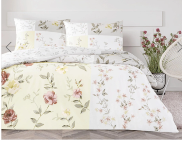 Taç Sandra Ranforce Tek Kişilik Nevresim Takımı Ekru