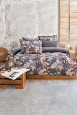 Schafer Home Premium Comfort Çift Kişilik Nevresim Takımı 6 Parça-Gri