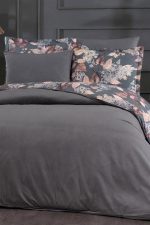 Schafer Home Premium Comfort Çift Kişilik Nevresim Takımı 6 Parça-Gri - Görsel 2