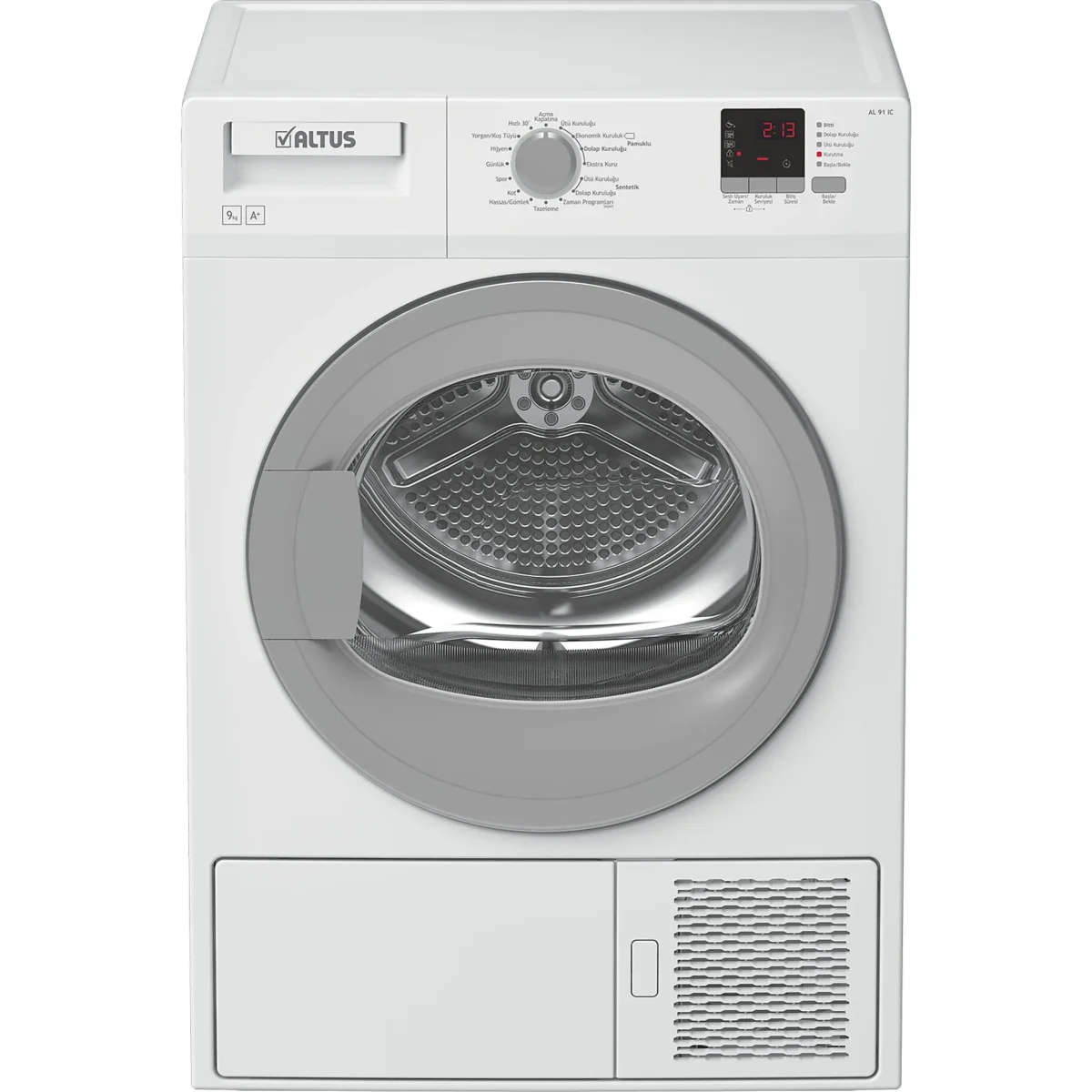 Altus 9 Kg Çamaşır Kurutma Makinesi Al 91 Yb - Görsel 1