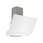 Ferre D064 Beyaz Çift Camlı Girintili Dokunmatik Davlumbaz