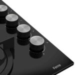 FERRE 60 CM SİYAH KARE ANKASTRE OCAK SS205 - Görsel 2